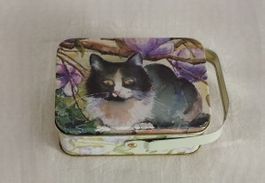 LÜBER Döschen mit Katzenbild