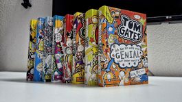 Tom Gates Buchreihe 8 Bücher - guter Zustand