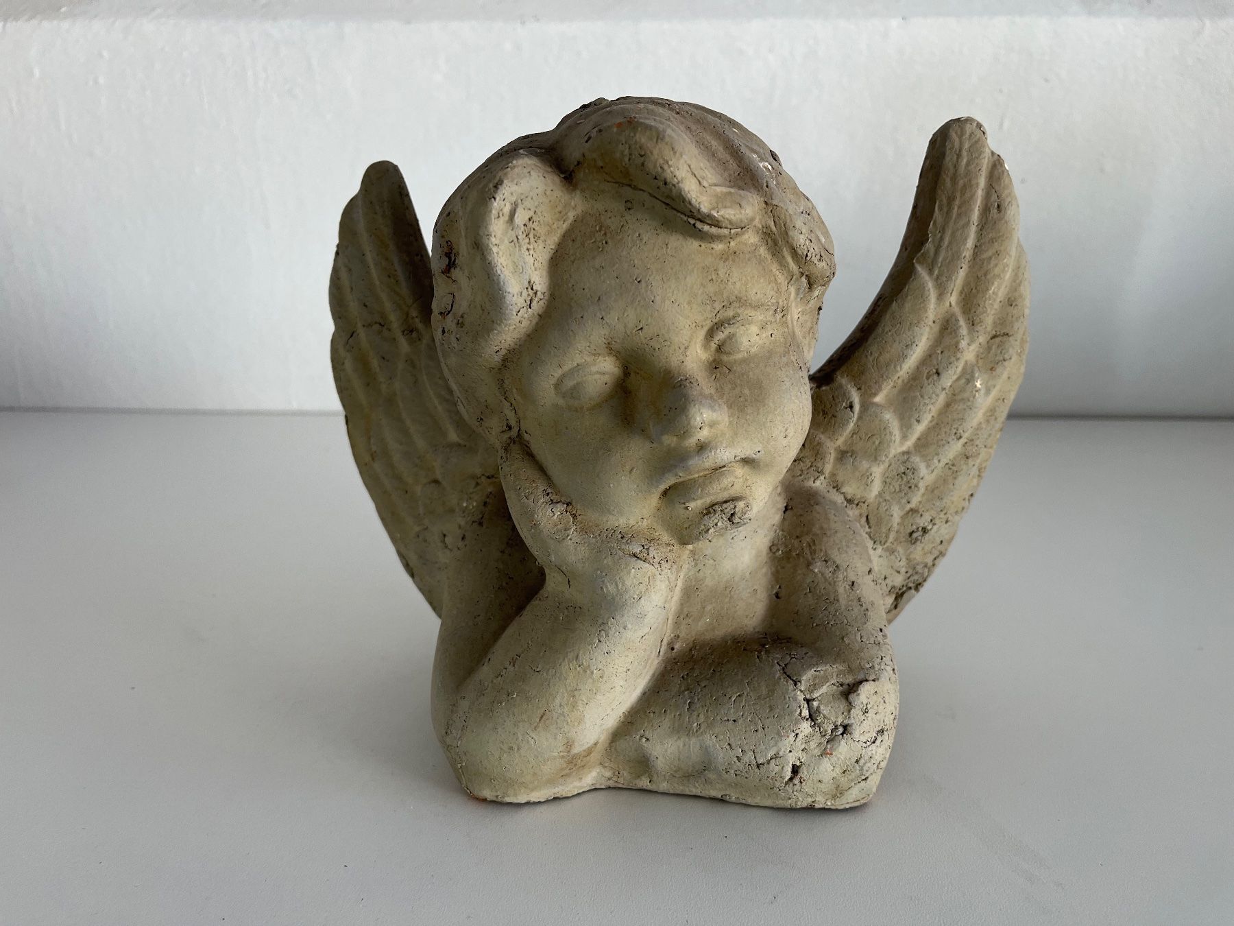 Sculture & Statue: grosser Engelkopf aus Zement – Usato da Wetzikon ZH venduto da seli03 1