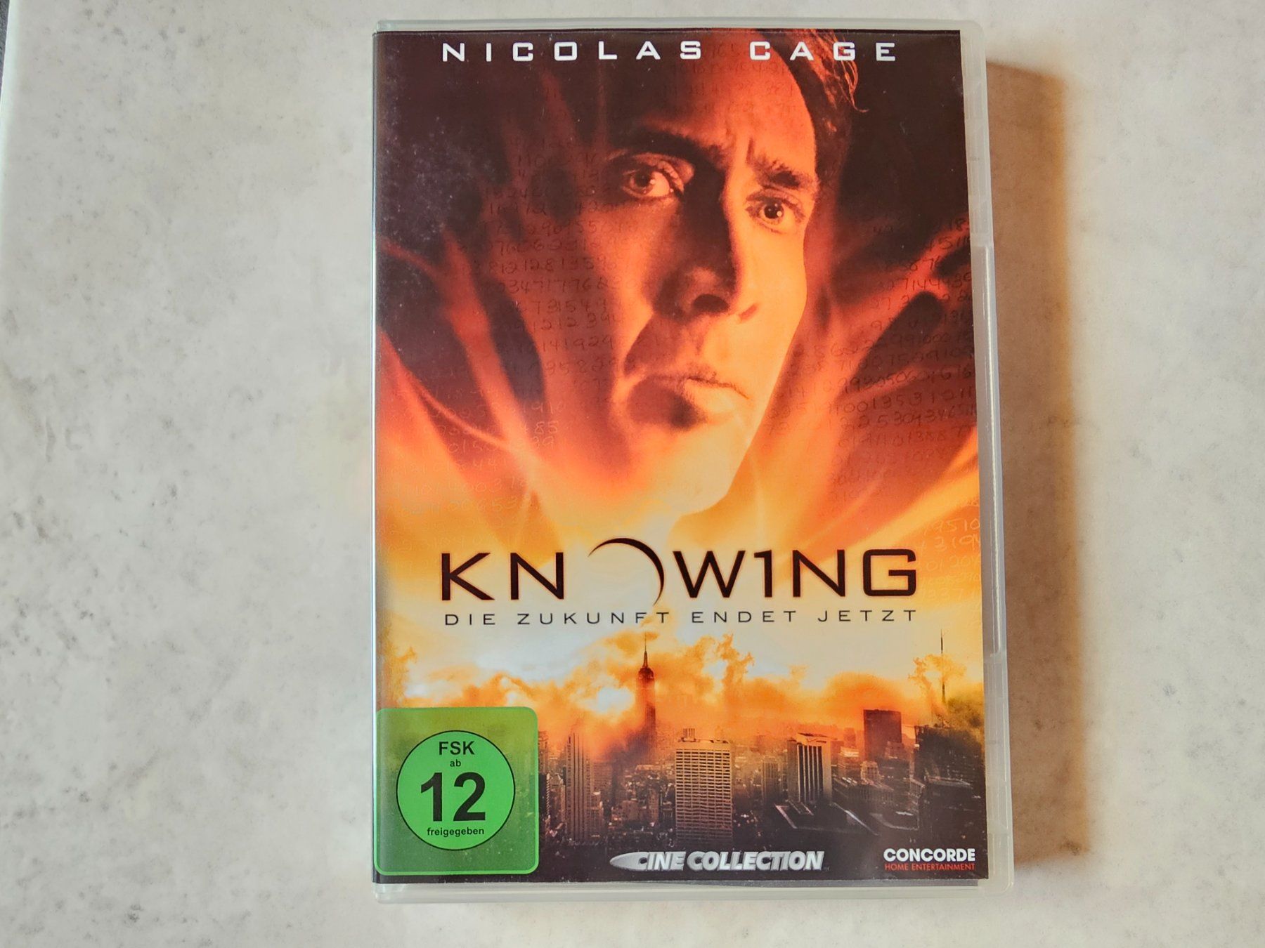 Alle DVDs: Knowing  -  Die Zukunft endet jetzt – Gebraucht aus Schneisingen von backstore24