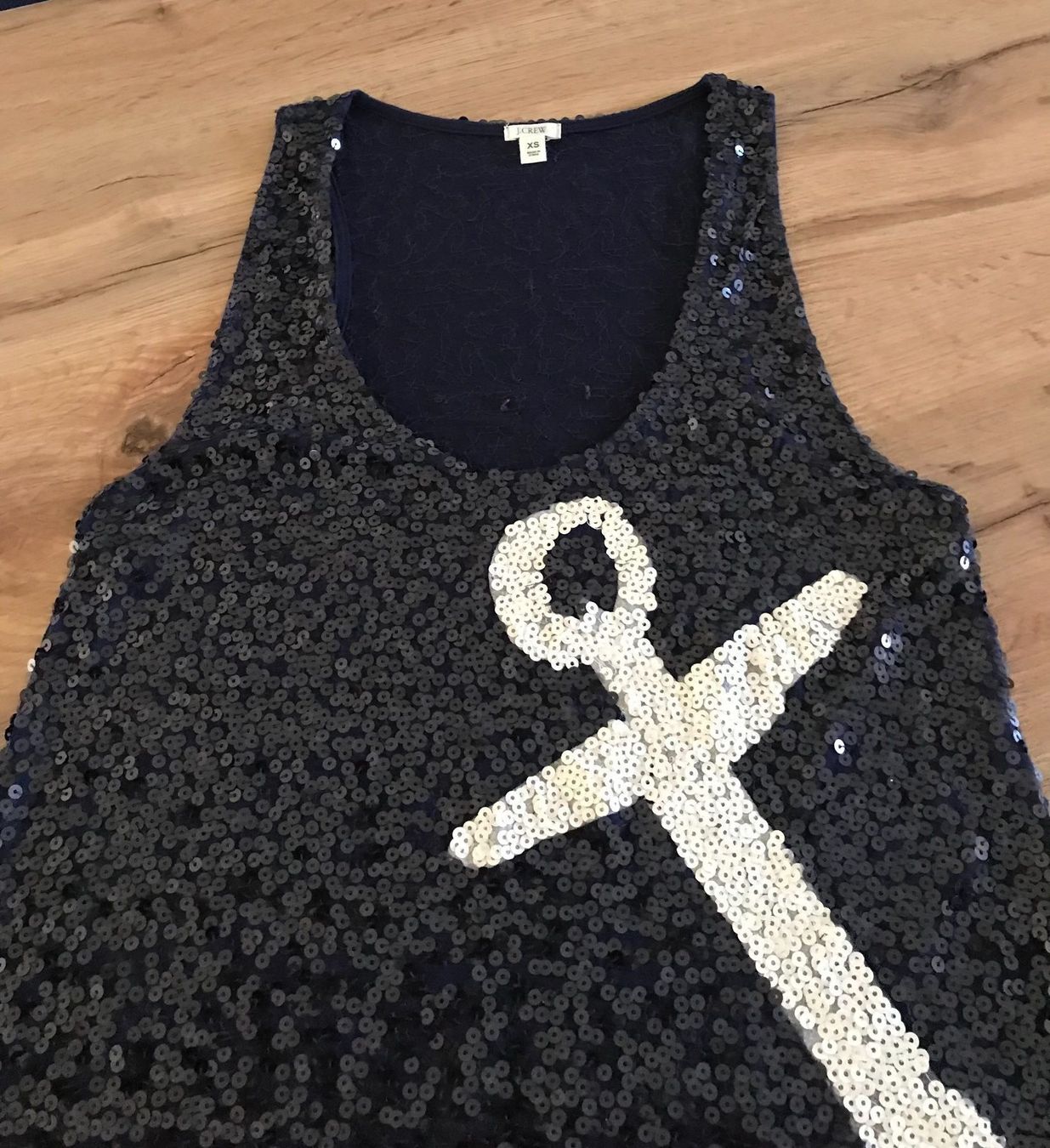 J.Crew Top: Pailletten Top vom J. Crew. Gr.XS – Usato da Buchs ZH venduto da baagii 3