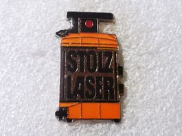 Ansteckpin 92: Stolz Laser