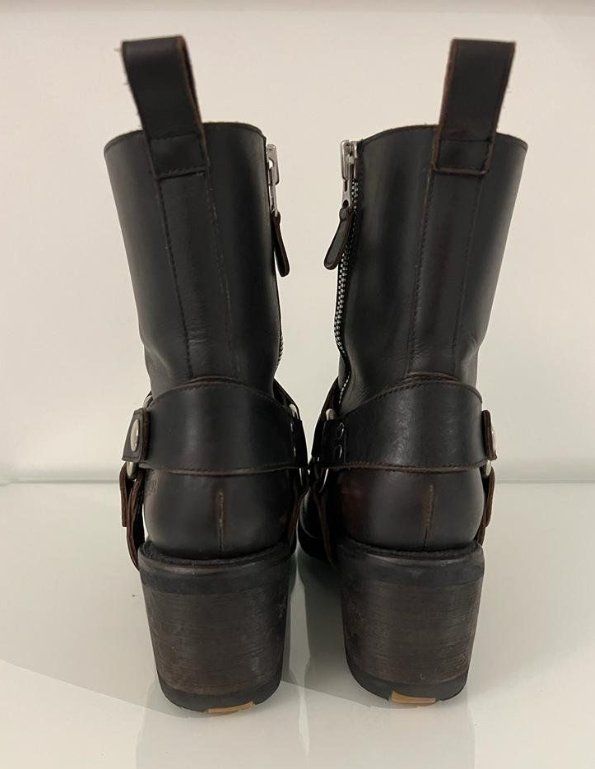 Rokker Scarpe da donna: Rokker Freeway Lady Antique Black – Usato da Oberhasli venduto da initiation 1