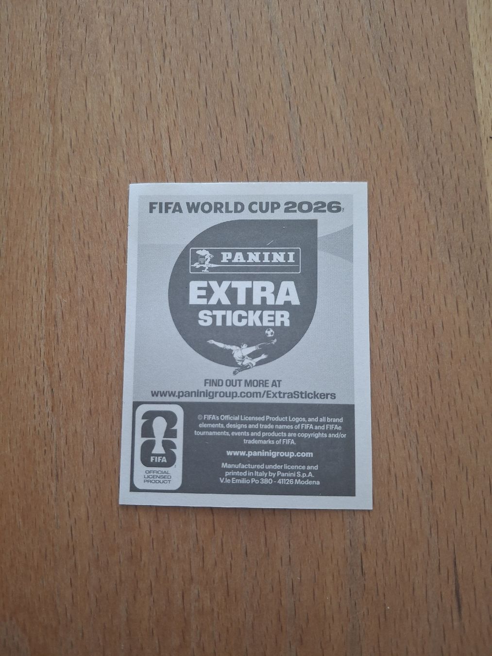 Panini Carte collezionabili: Extra Sticker Jude Bellingham Bronze Version Pannini WM 2026 – Nuovo (secondo la descrizione) da Rumlikon venduto da Schnaeppchenkoenigin 1