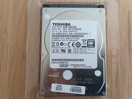 2.5" SATA Harddisk Festplatte Toshiba 500GB
