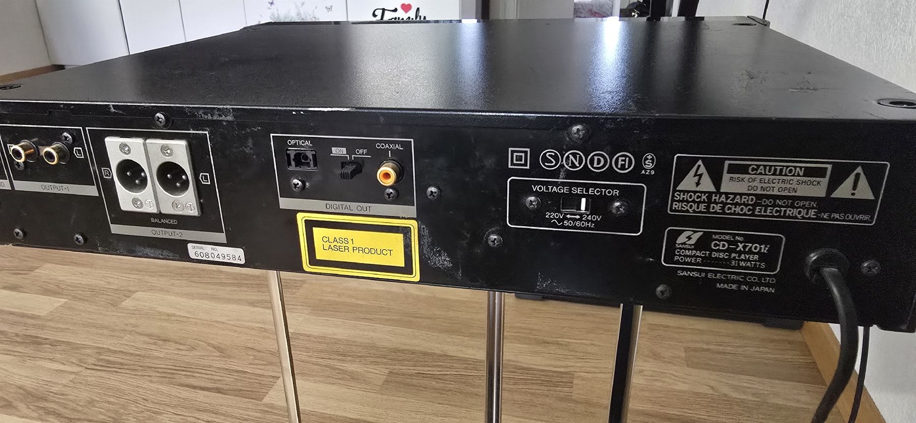 Sansui Systèmes audio & multimédias: Sansui CD Player CD-X701i used condition – D'occasion à Studen BE par tha_dhp8 6