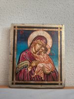 Christlich-orthodoxe Ikone (Maria mit dem Jesuskind)