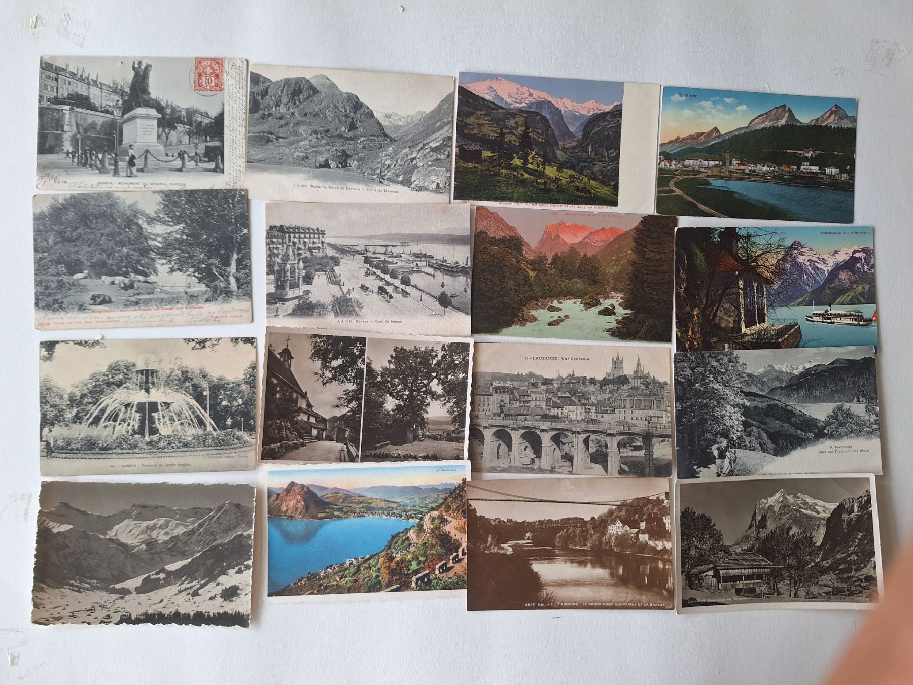 Cartes postales: Alte Ansichtskarten Schweiz, 50 Stück, Kleinformat  (5) – D'occasion à Zürich par t24_de