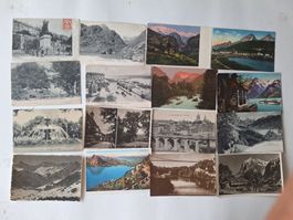 Alte Ansichtskarten Schweiz, 50 Stück, Kleinformat  (5)