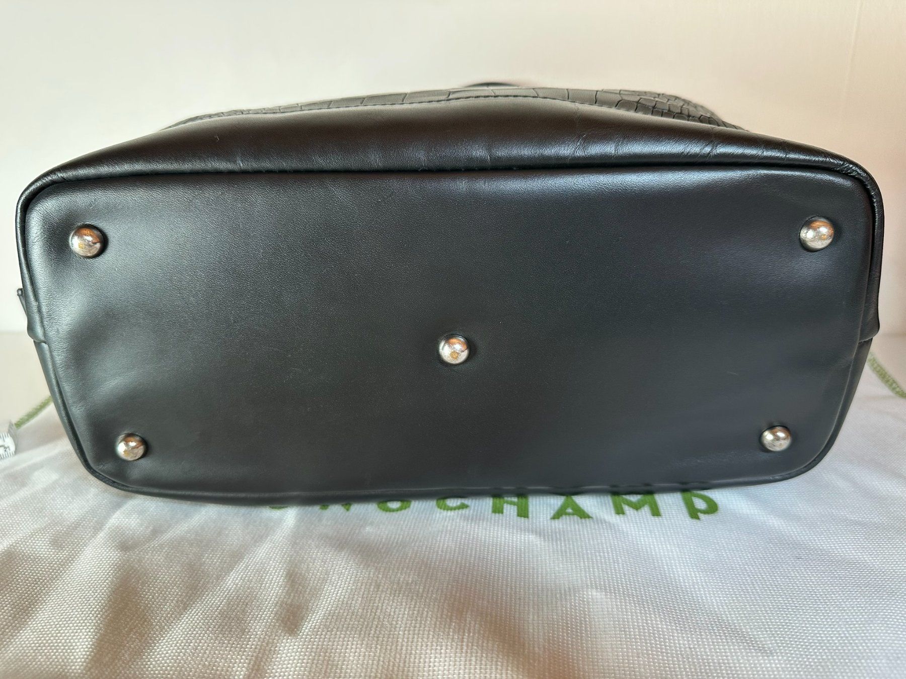 Longchamp Borse da donna: Longchamp Légende Croco Noir – Usato da Bernex venduto da euma1976 4