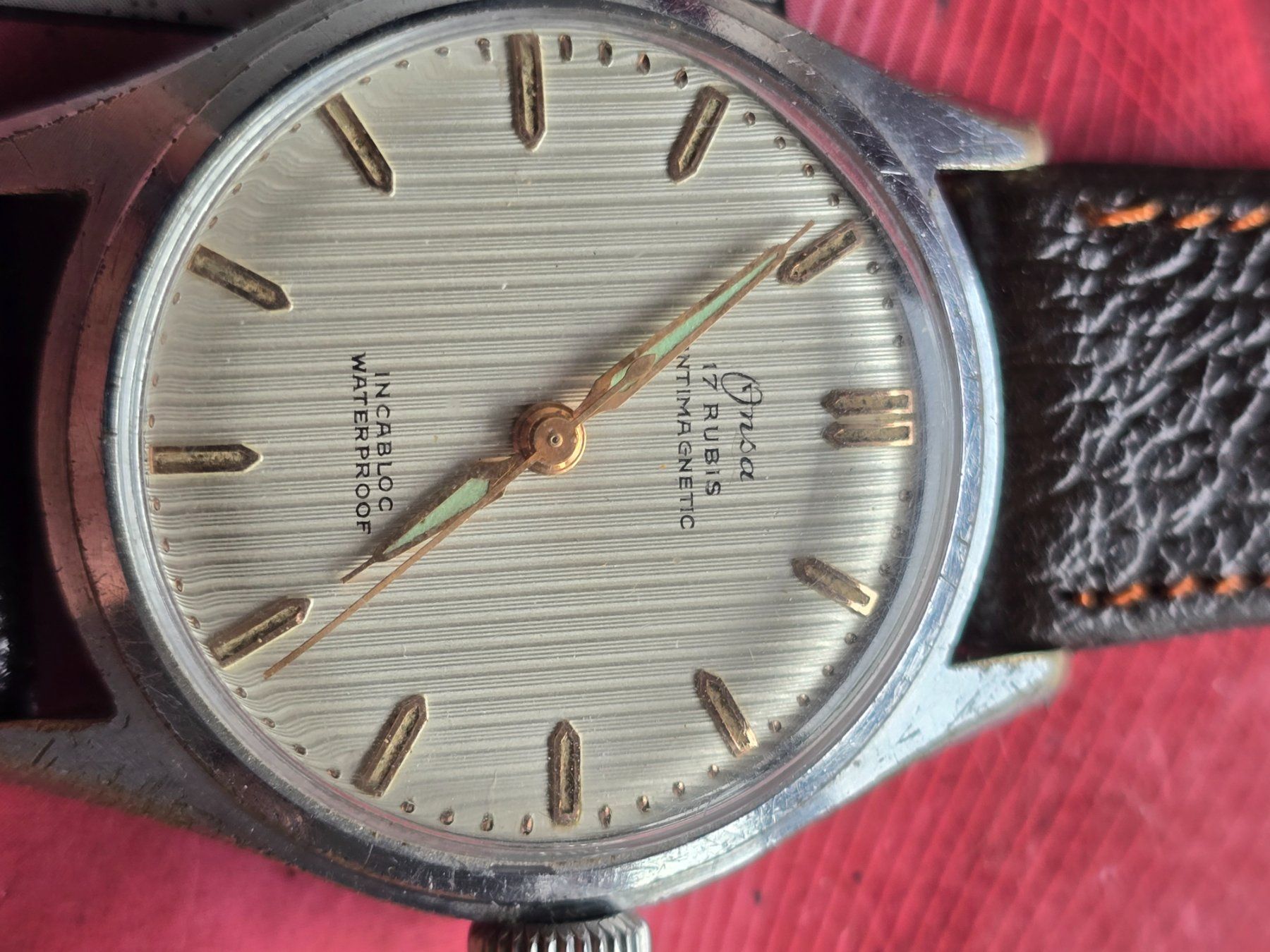 Orologi: 182 Onsa Pyjama 17 Rubis Antimagnetique – Usato da Muri AG venduto da Corredor 1