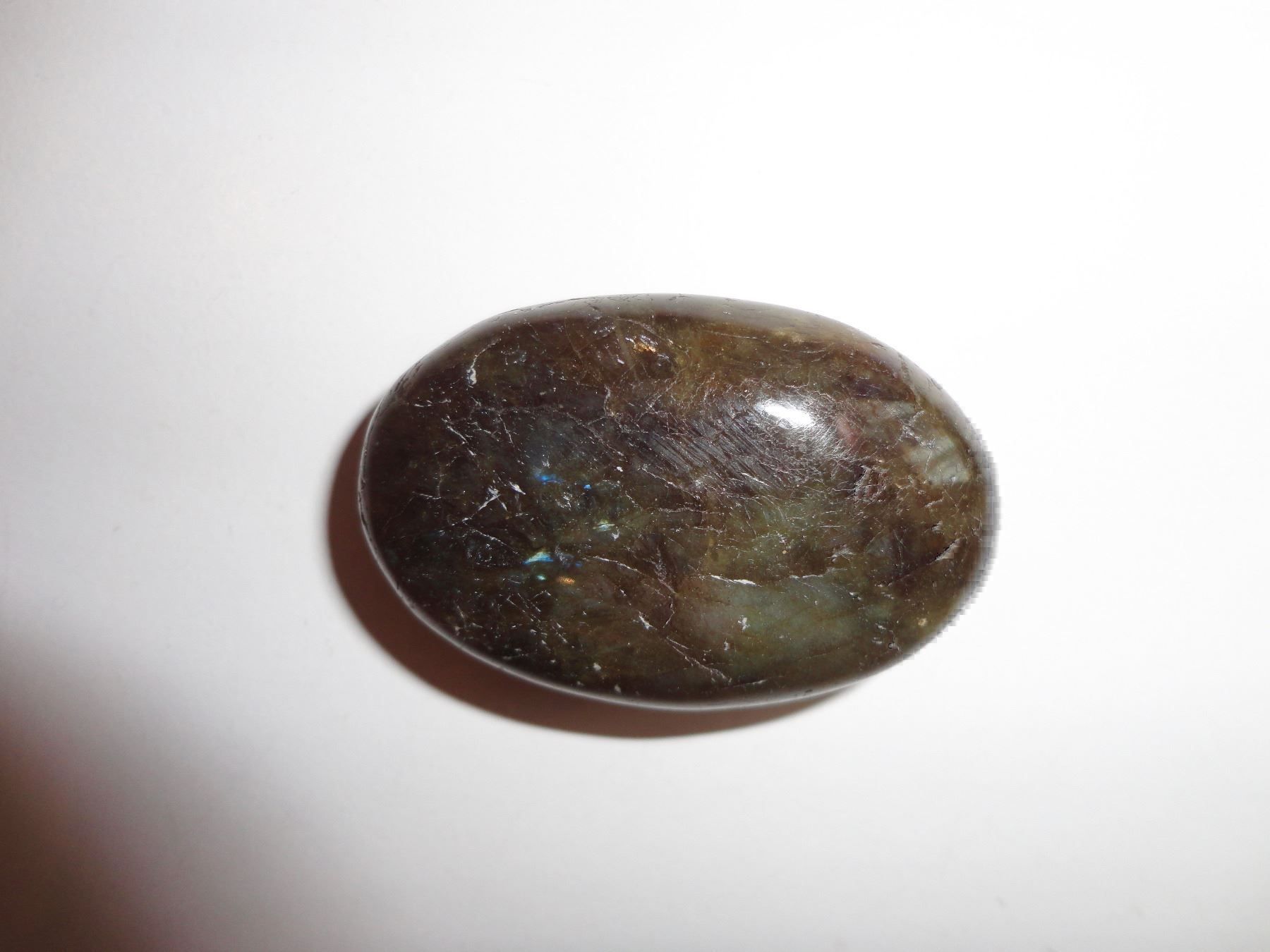 Mineralien & Heilsteine: Labradorit Heilstein/Handschmeichler – Neu (gemäss Beschreibung) aus Biberist von Steine