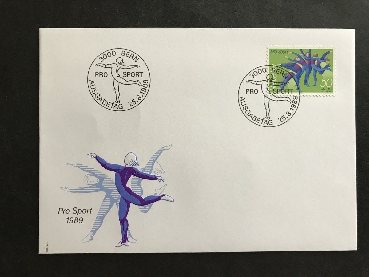 Tutti i francobolli: Zst 67 Pro Sport, FDC 25.8.89 – Usato da Uitikon Waldegg venduto da Gooddeal05