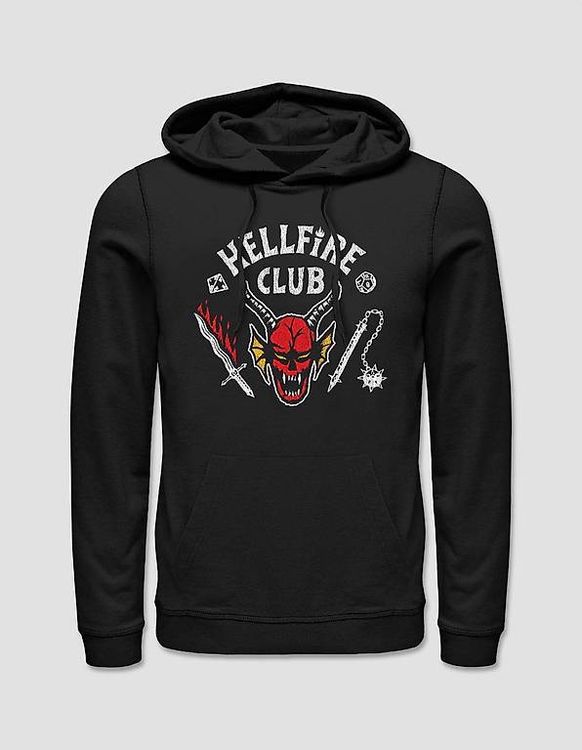 Camiseta de Hellfire Club de Stranger Things - Blanco - Hombre