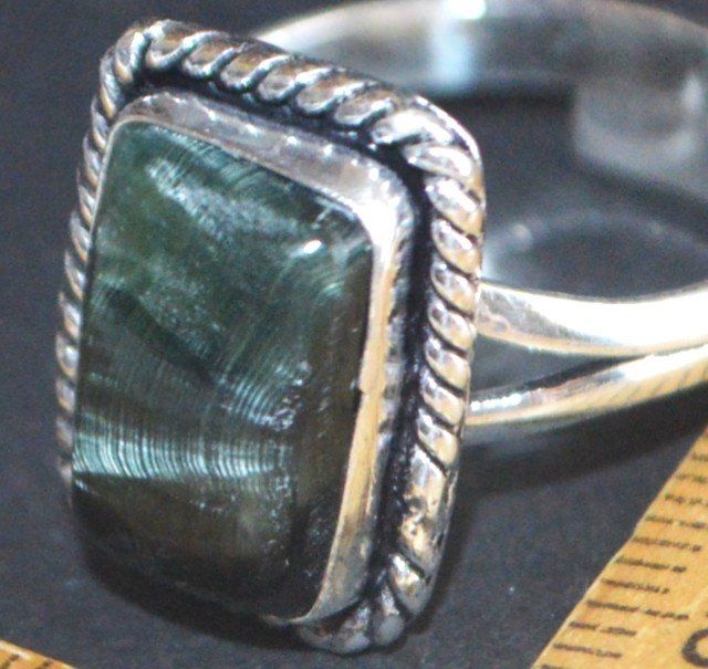 Anelli: Ring L-3875 – Seraphinit – Verstellbar – Nuovo e nell'imballaggio originale da Goldiwil (Thun) venduto da han_v5b7