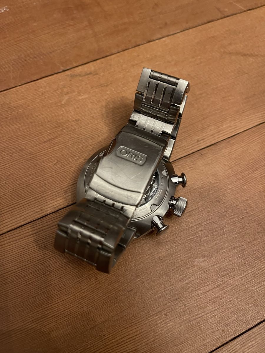 Oris Orologi: Oris TT3 Chronograph Automatik / Versand 12.- – Usato da Basel venduto da torthum 1