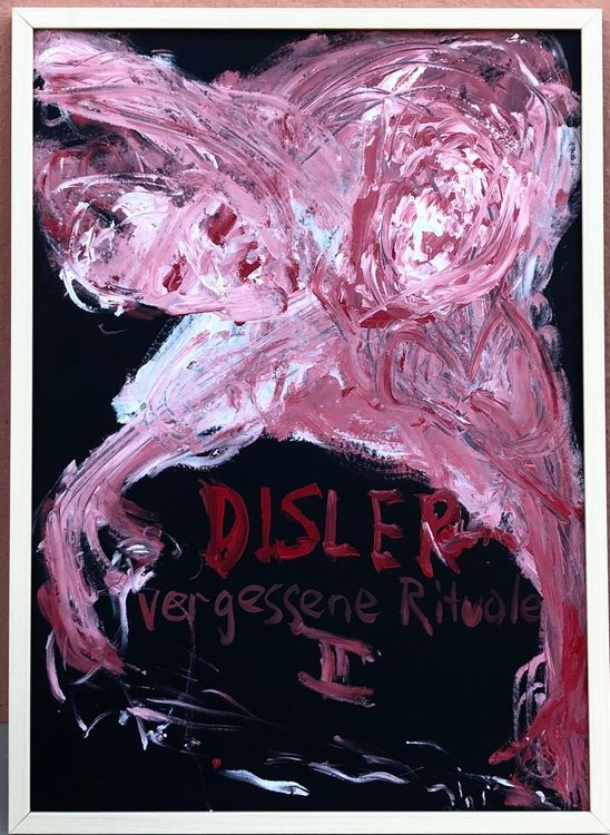 Martin Disler grosses Orig. Gemälde | Kaufen auf Ricardo