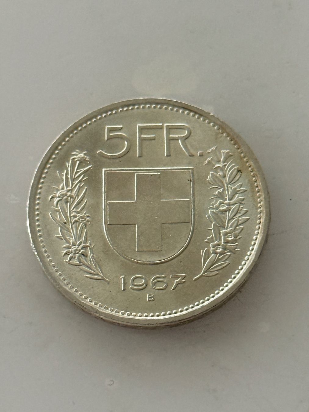 Tutti le monete: 5 Franken 1967  Silber – Usato da Wallisellen venduto da SWISS_SILVER1 1