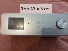 Unterbau-Küchenradio Auna Internetradio KR-200 DAB+ FM silbe