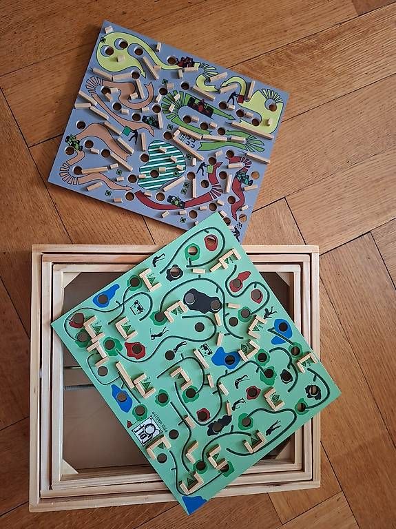 Giochi: Jeu en bois Labyrinth, de Philos, comme neuf – Usato da Chêne Bougeries venduto da guimzou 3