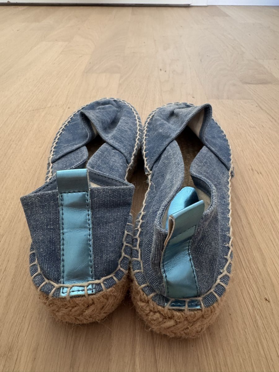 Damenschuhe: Espadrilles Damen Jeansblau Grösse 37 – Gebraucht aus Dübendorf von ClaraS. 3