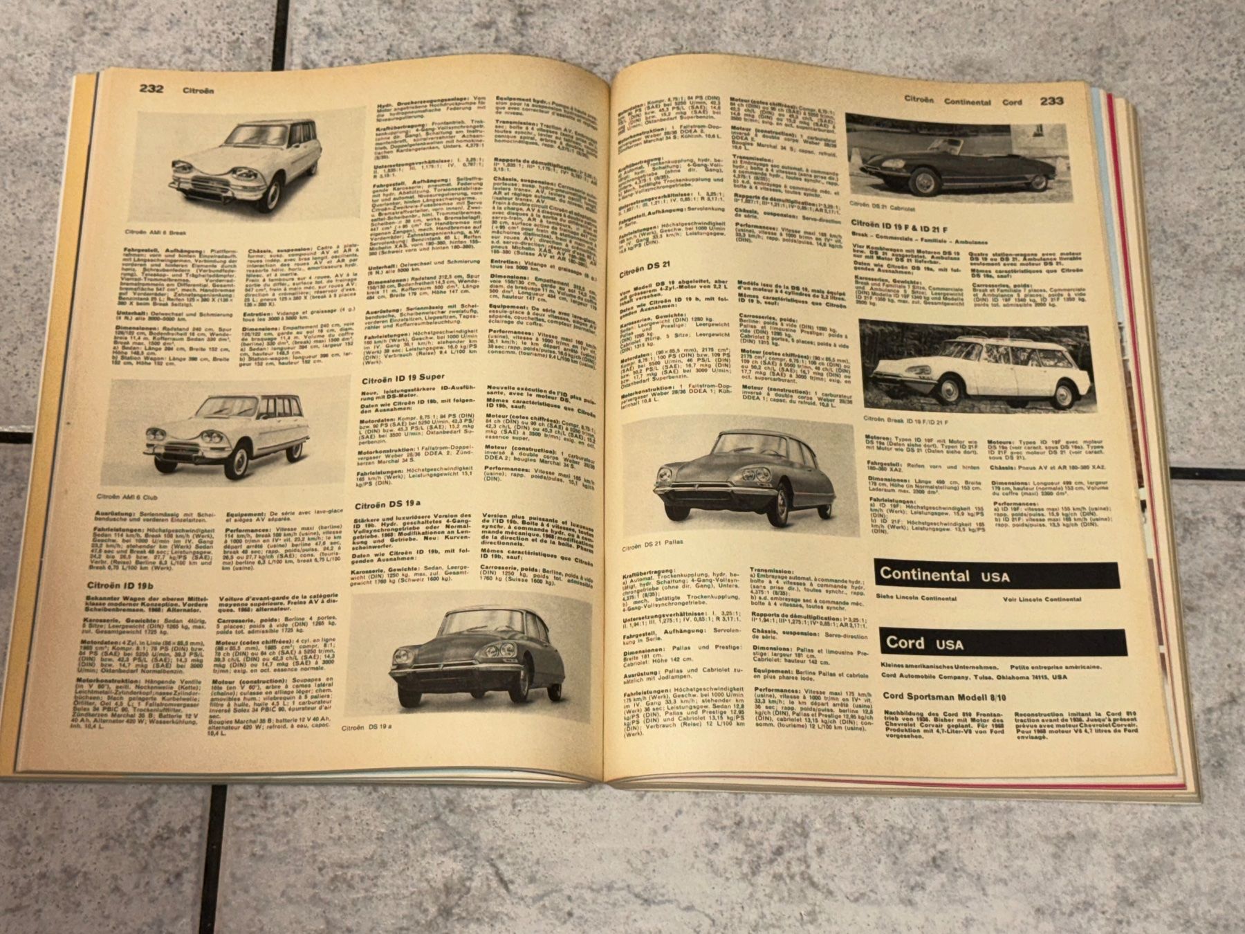 Riviste & Magazine: Automobil Revue 1968 – Usato da Kaiseraugst venduto da Drasa 2