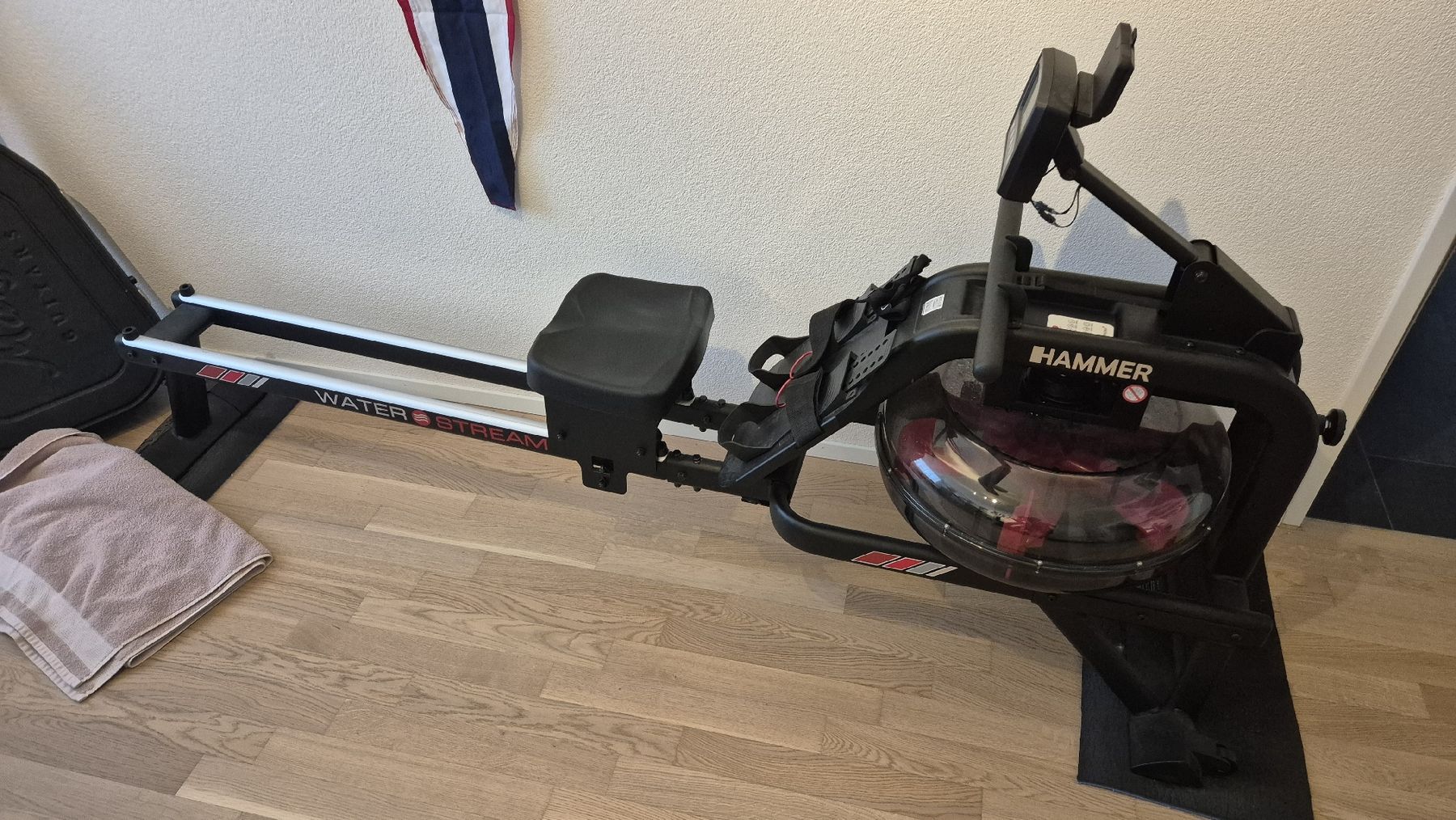 Hometrainer: Hammer Water Stream Rudergerät – Gebraucht aus Münsingen von hausbootli