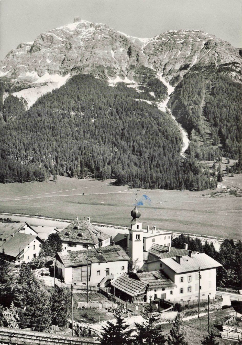 Cartoline postali: Madulain im Oberengadin G – Usato da Biasca venduto da Blenio71