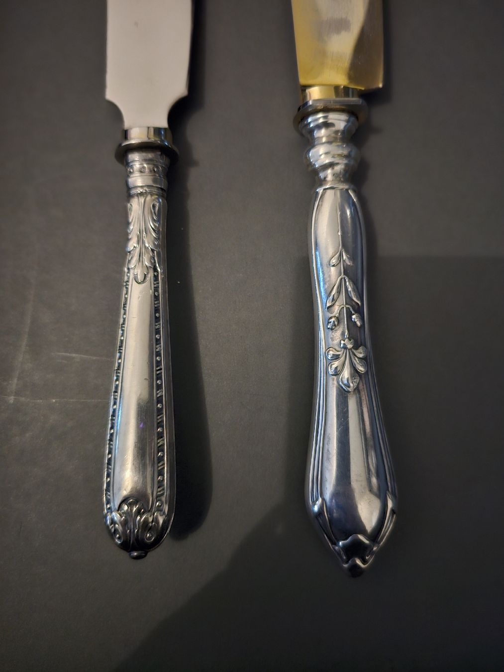 Posate: 2 Couteaux en  argent – Usato da Tecknau venduto da Anadias 2