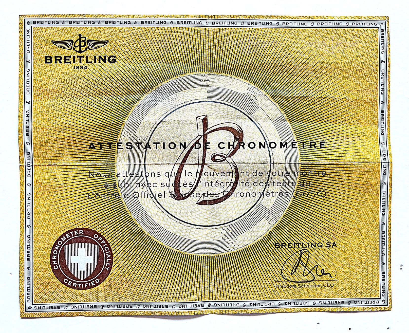 Breitling Uhren: Breitling Chronometer Superocean Edition Speciale 200 m, – Gebraucht aus Oberaach von feggi 9