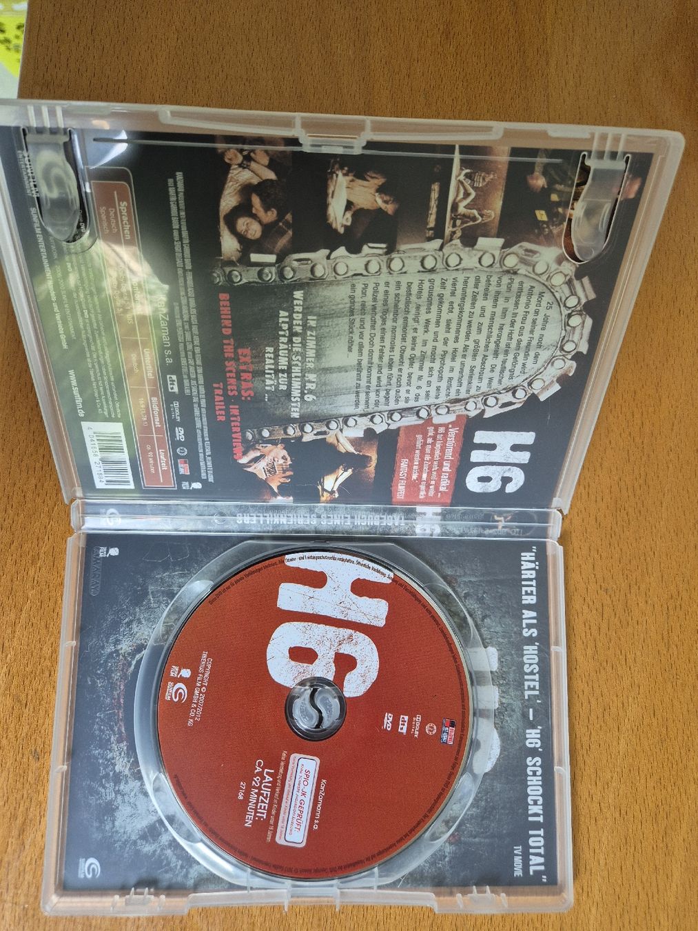 Tutti i DVDs: H6 - Tagebuch eines Serienkillers – Usato da Walterswil SO venduto da Darkengel150 2