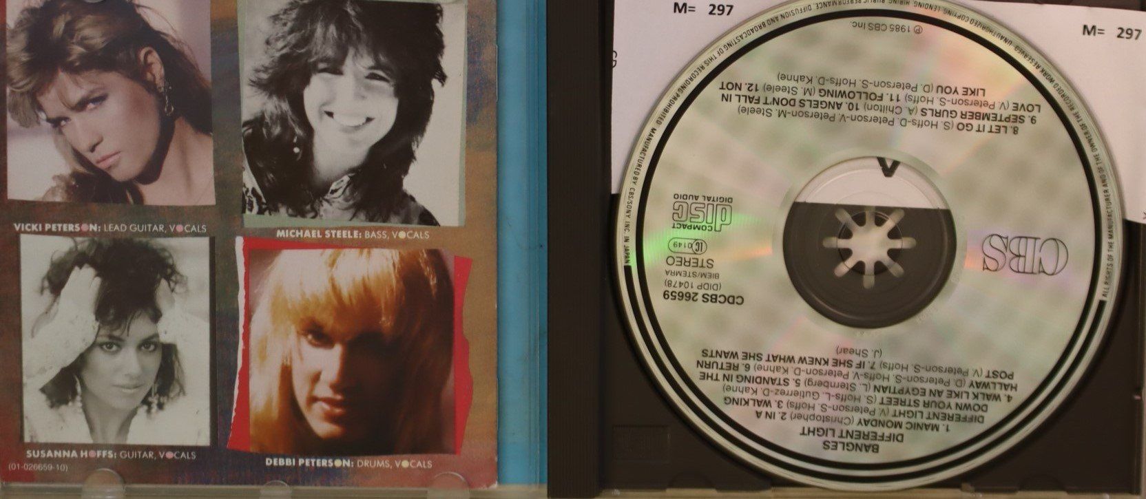 CD: Bangles – Different Light – Usato da Luzern venduto da CONTENTI 1
