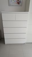 Klassiker aus der IKEA MALM - Serie Kommode mit 6 Schubladen