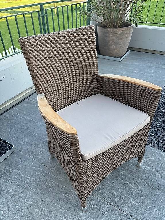 Sedie: 5 Rattan Gartenstühle – Usato da Aristau venduto da Perth