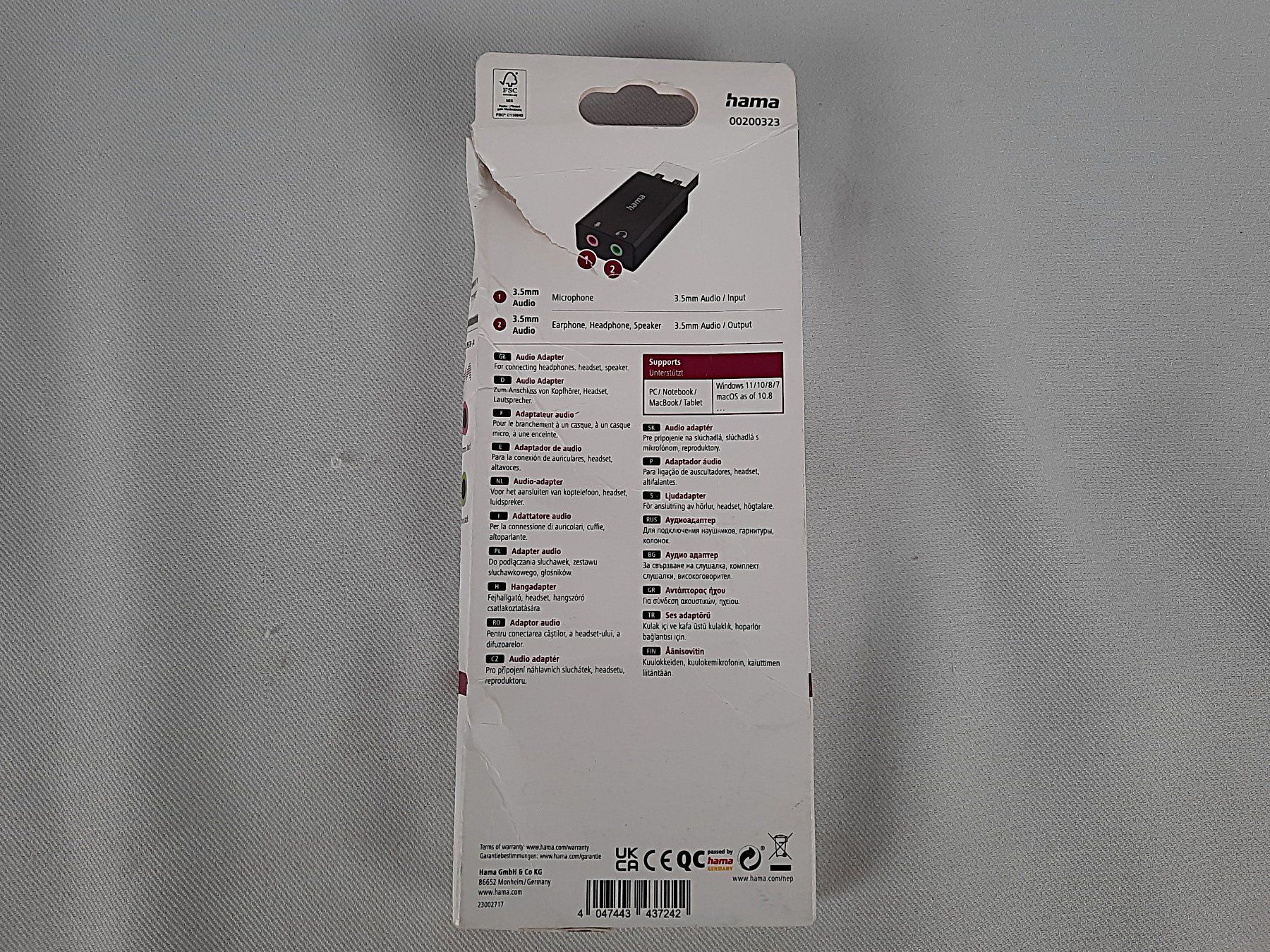 Hama Laufwerke & Adapter: HAMA USB-Audio Adapter – Neu (gemäss Beschreibung) aus Beinwil am See von Restwert_Beinwil 4