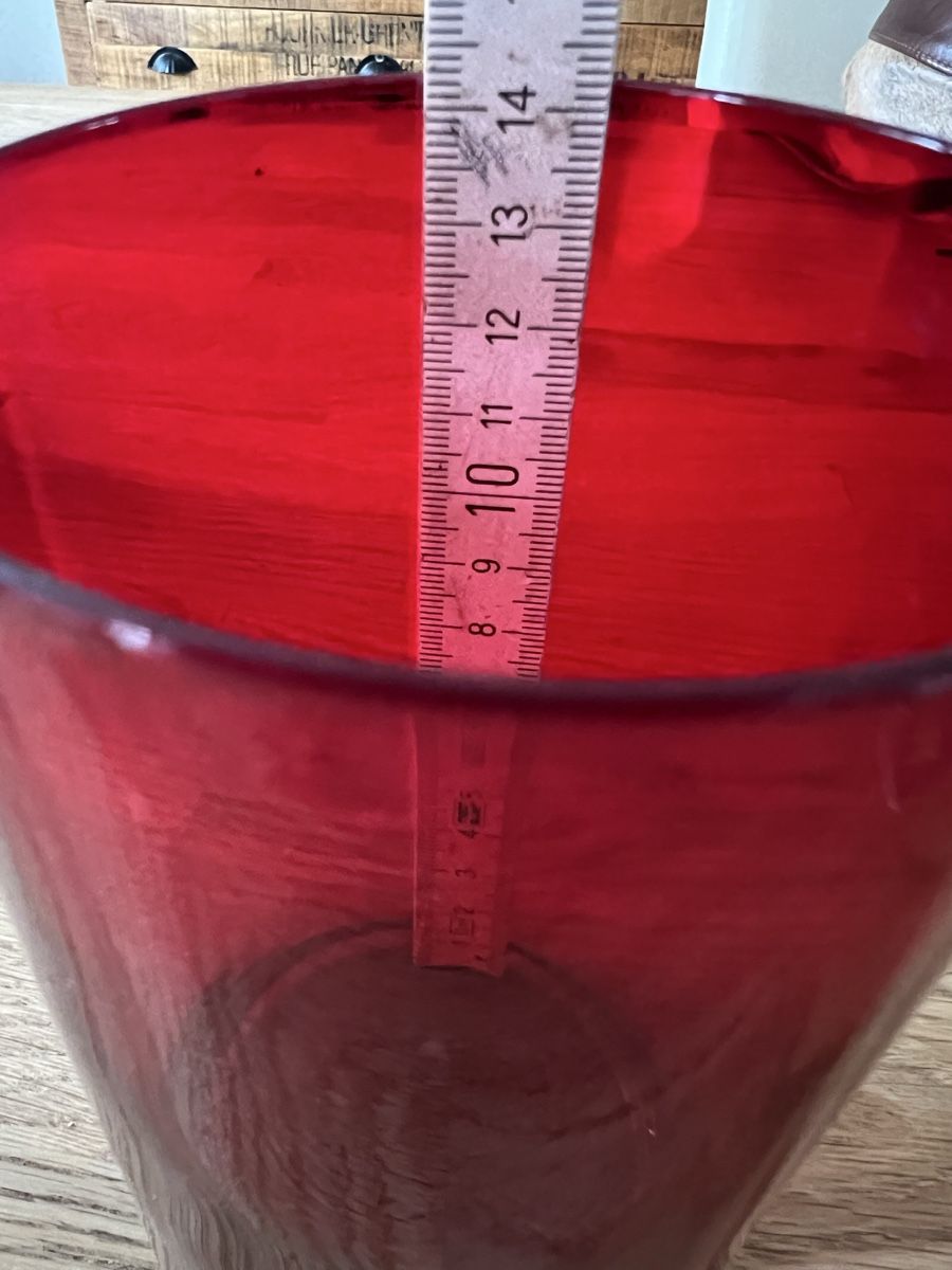 Vasen & Gefässe: Kristallvase rot – Neu (gemäss Beschreibung) aus Schöftland von mamajasima5 6