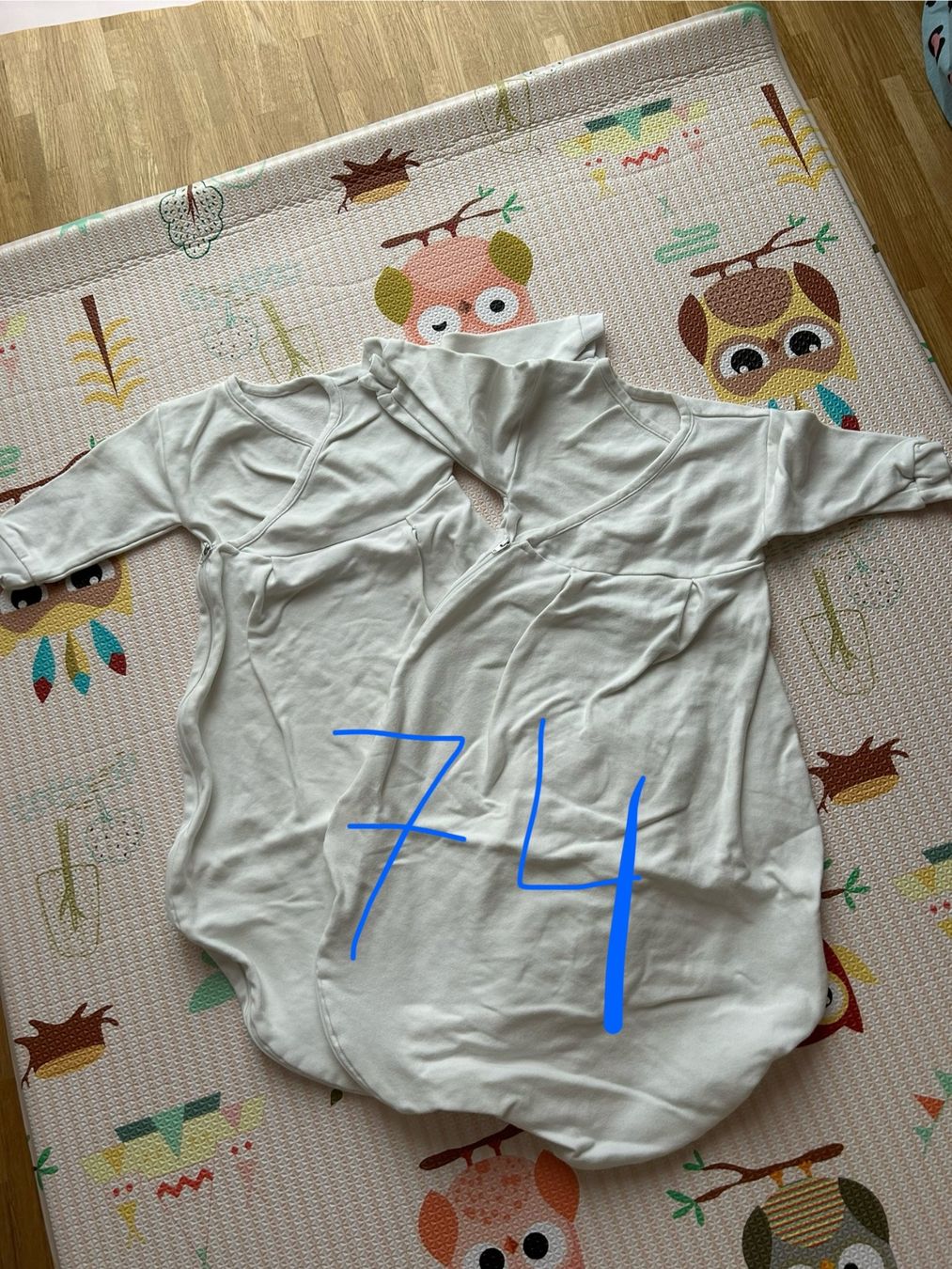 Alvi Sacchi a pelo: Lot de 2 gigoteuses taille 74 – Usato da Reconvilier venduto da Panda90