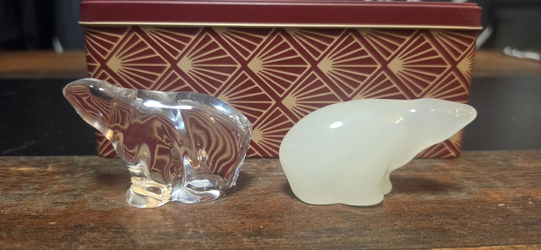 Figurines: 2 Stück Hadeland Eisbär Glas Figur – D'occasion à Zürich par Daniela51 1