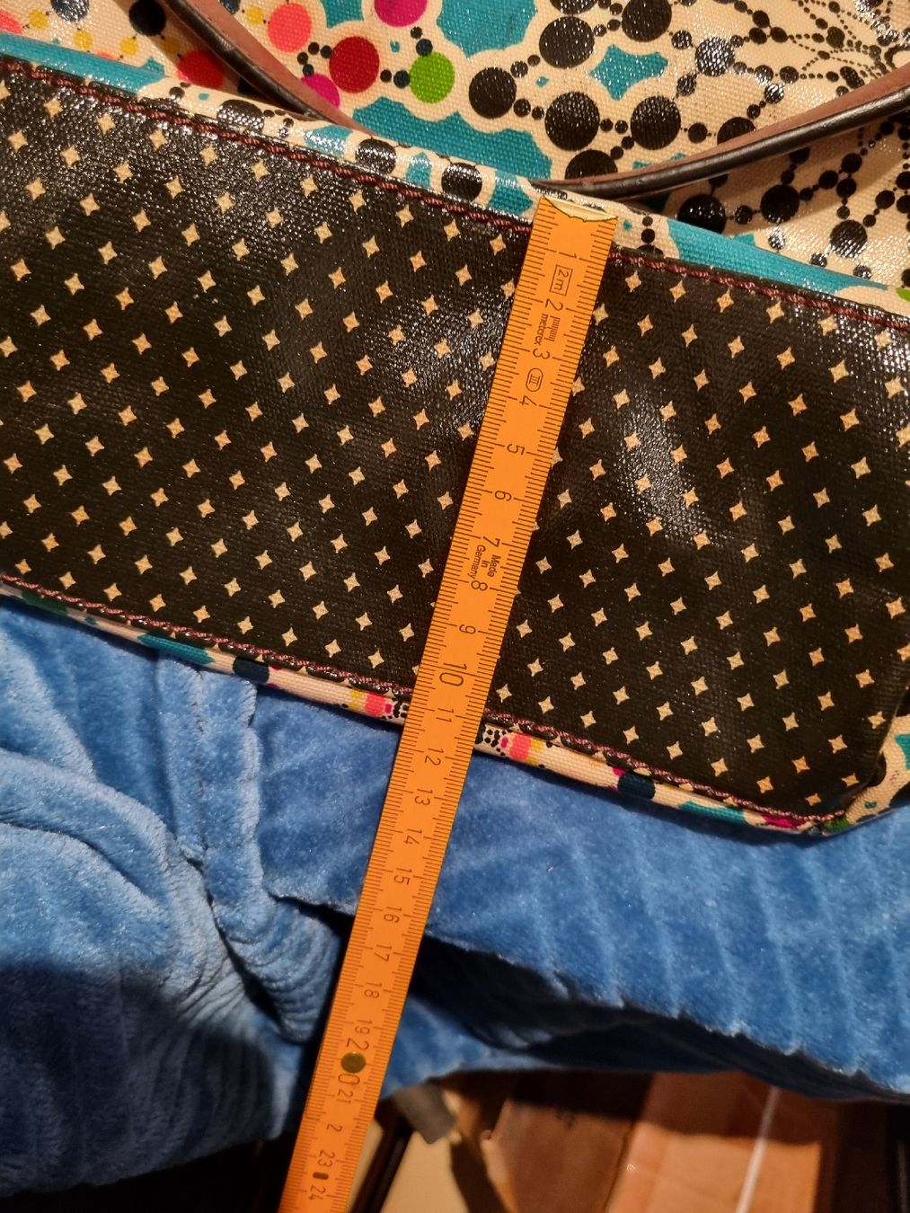 Fossil Borse da donna: Fossil Tasche bunt gemustert Leder Henkeltasche  – Nuovo (secondo la descrizione) da Aesch BL venduto da mutti04 6