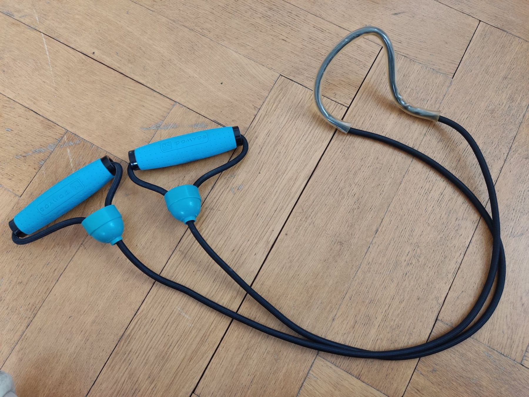 Decathlon Hometrainer: Domyos, elastic exercise rope, elastisches Trainingsseil – Usato da Basel venduto da giacomoalbenga