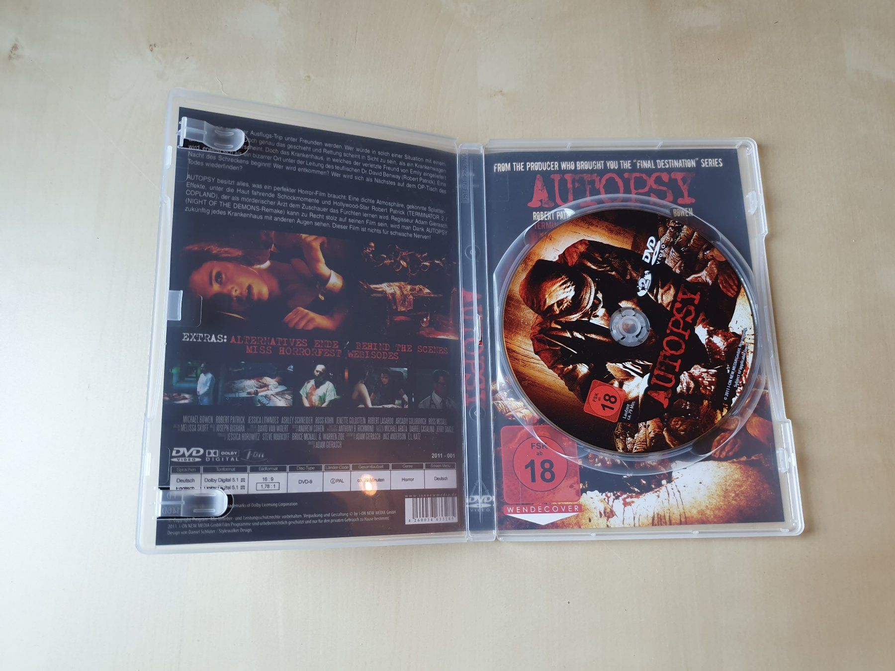 Alle DVDs: Autopsy – Gebraucht aus Stansstad von collectorsshop 2