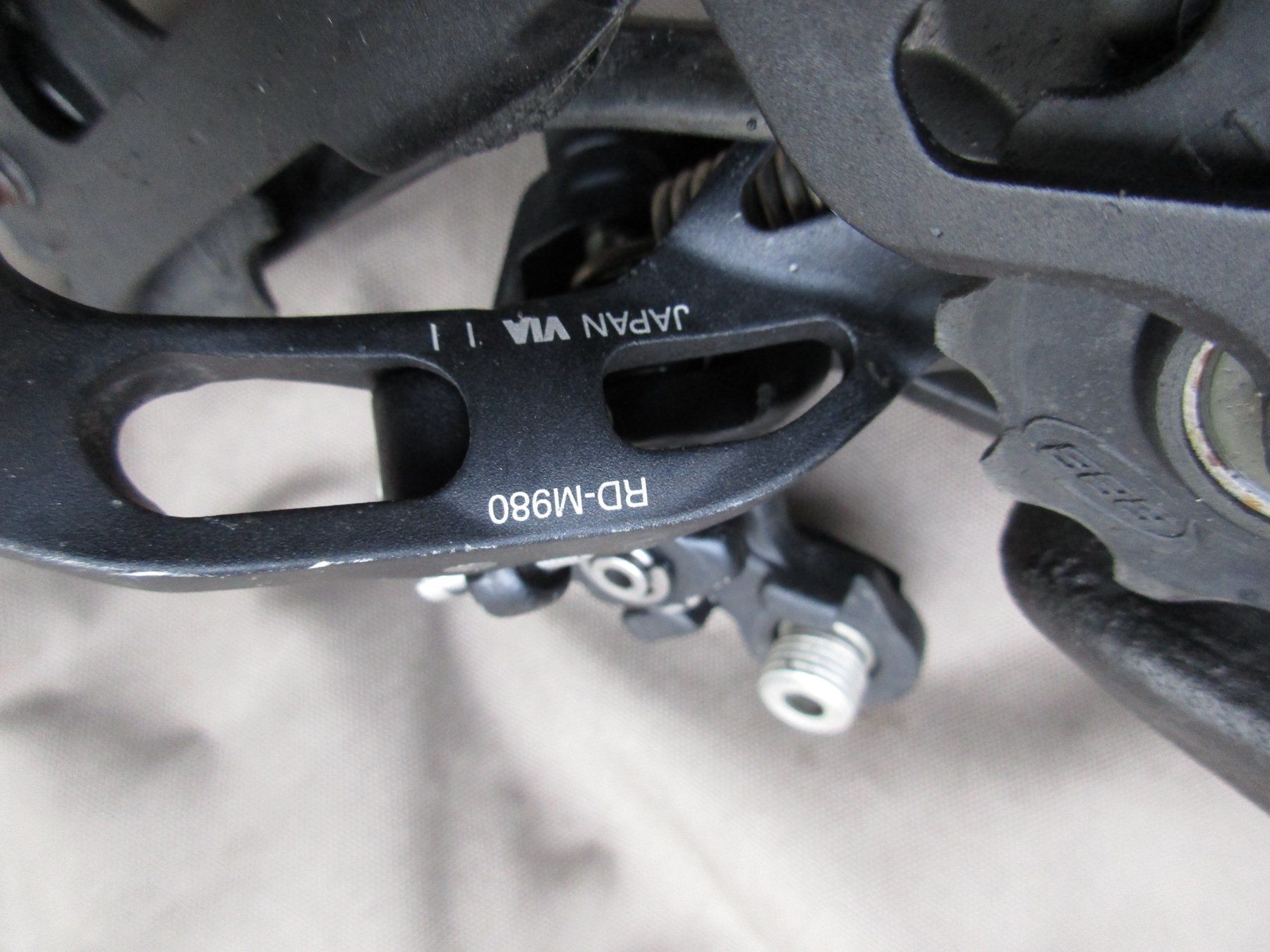 Ersatzteile: Shimano Deore XTR Schaltwerk 10fach – Gebraucht aus Ottikon von Locomotive01 4