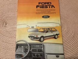 Ford Fiesta Bedienungsanleitung 30 Seiten September 1983
