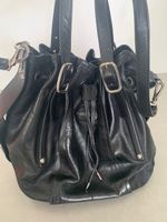 Sac en cuir souple noir de Tods