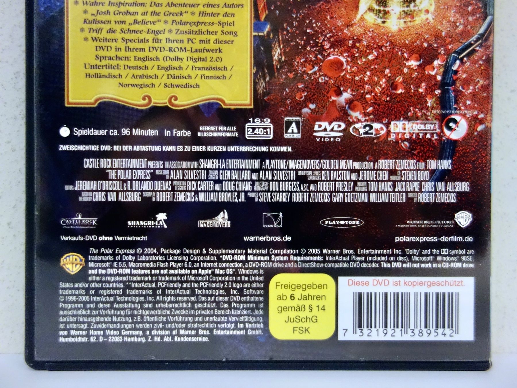Tutti i DVDs: DVD 2-DISC-EDITION - DER POLAREXPRESS - TOM HANKS – Nuovo (secondo la descrizione) da Kerzers venduto da wisaundso 5