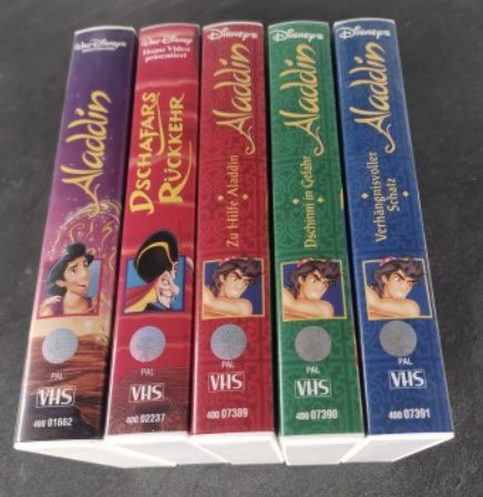 Tutti i VHS: VHS Aladin komplett – Usato da Aarwangen venduto da to-hirschi 1