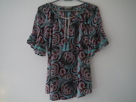 NILE Bluse aus 100% Viskose Gr:S