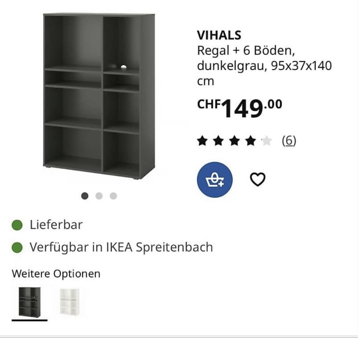 Ikea Regale: Bücherregal Ikea Vihals  – Gebraucht aus Zürich von SL_Pani 2