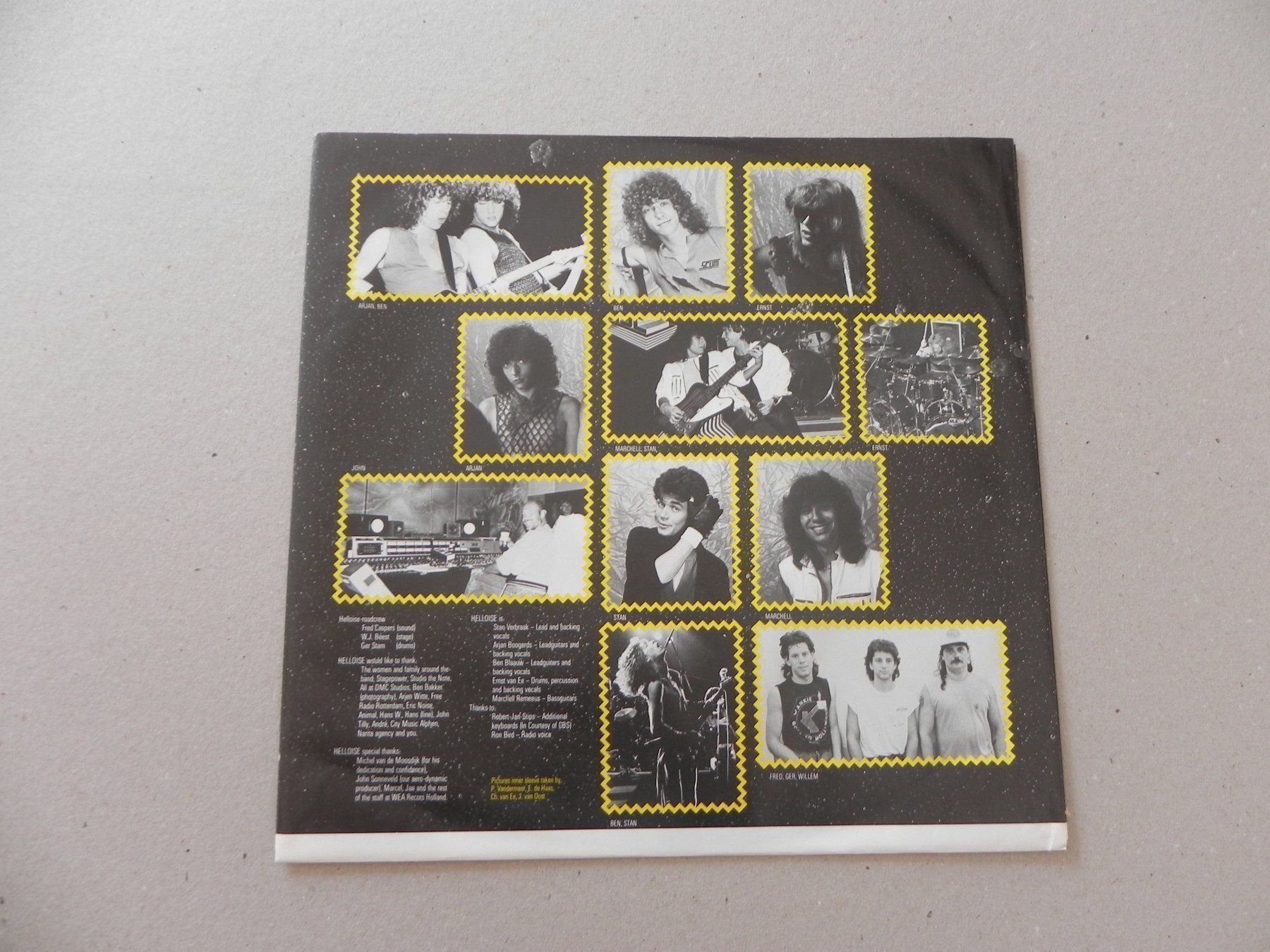 Dischi in vinile: LP Holland Hardrock Band Helloise 1985 – Usato da Siebnen venduto da krimsie 2