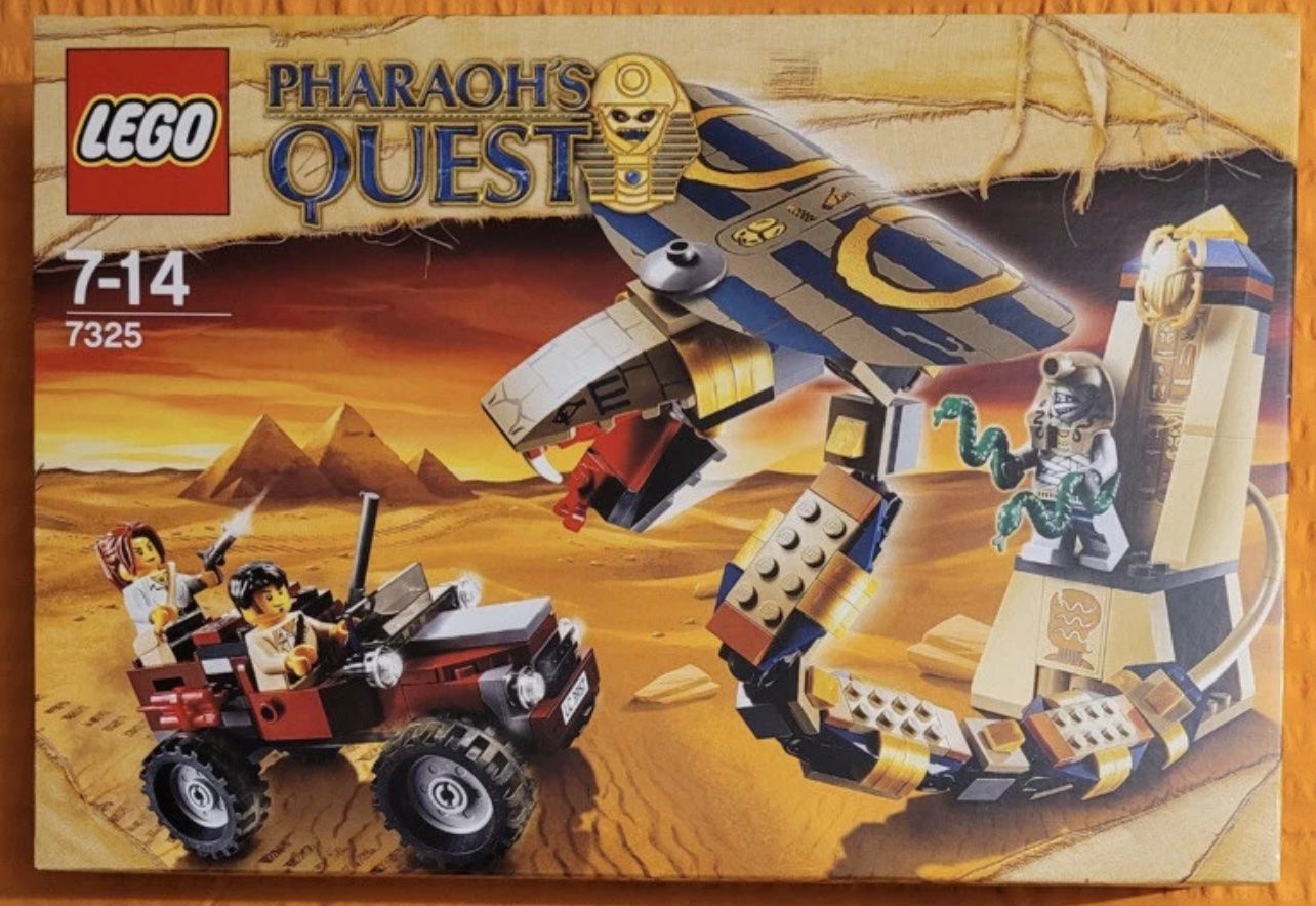 Lego Kit di costruzioni: LEGO 7325 PHARAOH'S QUEST CURSED COBRA – Nuovo e nell'imballaggio originale da Laufen venduto da ric_9vmm